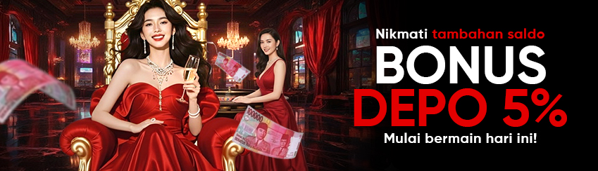 PROMO BONUS DEPOSIT HARIAN 5%	